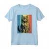 Selkirk Rex Ritratto di Gatto Stile Vintage - Maglietta per Amanti dei Gatti - Ideale per Natale, Ringraziamento o Compleanni