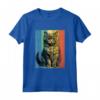 Selkirk Rex Ritratto di Gatto Stile Vintage - Maglietta per Amanti dei Gatti - Ideale per Natale, Ringraziamento o Compleanni