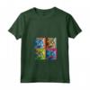 Donna Selkirk Rex Cat Pop Art Design - Maglietta Colorata con Collo a V per Amanti dei Gatti - Regalo Unico per Natale o Compleanni