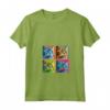 Donna Selkirk Rex Cat Pop Art Design - Maglietta Colorata con Collo a V per Amanti dei Gatti - Regalo Unico per Natale o Compleanni