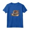 Selkirk Rex Cat 4 luglio Retro USA Bandiera Americana Maglietta - Ideale per Celebrare il Giorno dell'Indipendenza con Stile Gattoso