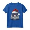 Selkirk Rex Cat Christmas Graphic Tee - Maglietta Divertente Natale Uomo Donna - Ideale per Regalo