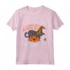 Selkirk Rex - Amante dei Gatti - Halloween Maglietta Divertente - Ideale per Costume e Feste