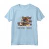 Gatto Selkirk Rex I Do What I Want - Maglietta Retro USA Funny Cat per il 4 luglio - Ideale per festeggiare l'Indipendenza con stile