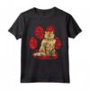 Selkirk Rex San Valentino Cat Love Paw Maglietta - Perfetta per gli Amanti dei Gatti - Regalo Divertente per Amici e Familiari