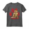 Selkirk Rex San Valentino Cat Love Paw Maglietta - Perfetta per gli Amanti dei Gatti - Regalo Divertente per Amici e Familiari