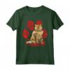 Selkirk Rex San Valentino Cat Love Paw Maglietta - Perfetta per gli Amanti dei Gatti - Regalo Divertente per Amici e Familiari