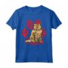 Selkirk Rex San Valentino Cat Love Paw Maglietta - Perfetta per gli Amanti dei Gatti - Regalo Divertente per Amici e Familiari