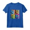 Selkirk Rex Cat Pop Art Design - Maglietta Illustrata per Amanti del Gatto Selkirk Rex - Regalo Perfetto per Natale, Compleanni o San Valentino