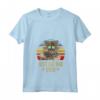 Donna Selkirk Rex Gatto Miglior Gatto Papà Mai Retro Beach Vibe Maglietta con Collo a V - Regalo Vintage per Amanti dei Gatti e Proprietari di Selkirk Rex