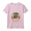 Donna Selkirk Rex Gatto Miglior Gatto Papà Mai Retro Beach Vibe Maglietta con Collo a V - Regalo Vintage per Amanti dei Gatti e Proprietari di Selkirk Rex