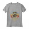 Donna Selkirk Rex Gatto Miglior Gatto Papà Mai Retro Beach Vibe Maglietta con Collo a V - Regalo Vintage per Amanti dei Gatti e Proprietari di Selkirk Rex