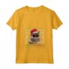 Donna Selkirk Rex Cat Feliz Meowidad Divertente Natale Maglietta con Collo a V - Ideale Regalo per Amanti dei Gatti a Natale