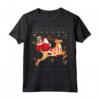 Santa Reindeer Selkirk Rex Cat - Maglietta Natalizia Divertente per Tutta la Famiglia - Ideale come Regalo di Natale