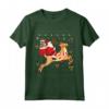 Santa Reindeer Selkirk Rex Cat - Maglietta Natalizia Divertente per Tutta la Famiglia - Ideale come Regalo di Natale