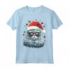 Selkirk Rex Cat Christmas Graphic Tee per uomo donna - Maglietta divertente per Natale con gatto Selkirk Rex - Regalo unico tutto l'anno