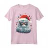 Selkirk Rex Cat Christmas Graphic Tee per uomo donna - Maglietta divertente per Natale con gatto Selkirk Rex - Regalo unico tutto l'anno