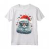 Selkirk Rex Cat Christmas Graphic Tee per uomo donna - Maglietta divertente per Natale con gatto Selkirk Rex - Regalo unico tutto l'anno