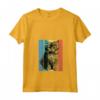 Selkirk Rex Cat Ritratto Vintage Style Mamma Papà Maglietta con Collo a V - Regalo Ideale per Amanti dei Gatti Selkirk Rex - Perfetta per Natale o Compleanni