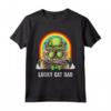 Lucky Selkirk Rex Cat Dad - Maglietta Festa di San Patrizio con Design Gatto - Ideale per gli Amanti dei Gatti e la Cultura Irlandese