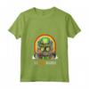 Donna Divertente Selkirk Rex Cat Lepurrchaun St Patricks Day Maglietta con Collo a V - Lucky Gatto San Patrizio - Ideale per Amanti dei Gatti e della Cultura Irlandese