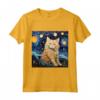 Selkirk Rex Cat Notte stellata - Maglietta Selkirk Rex Cat per Amanti dei Gatti - Ideale per un Compleanno Gatto Selkirk Rex