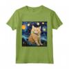 Selkirk Rex Cat Notte stellata - Maglietta Selkirk Rex Cat per Amanti dei Gatti - Ideale per un Compleanno Gatto Selkirk Rex