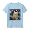 Selkirk Rex Cat Notte stellata - Maglietta Selkirk Rex Cat per Amanti dei Gatti - Ideale per un Compleanno Gatto Selkirk Rex