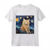 Selkirk Rex Cat Notte stellata - Maglietta Selkirk Rex Cat per Amanti dei Gatti - Ideale per un Compleanno Gatto Selkirk Rex