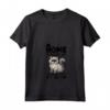 Donna A casa - Selkirk Rex Maglietta con Collo a V - Home is where my Selkirk Rex is - Ideale per Amanti dei Gatti