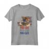 Selkirk Rex Cat Pro Life Pro God Pro Cats Bandiera Americana Maglietta - Sostegno alla Causa Pro-Life con Design Unico