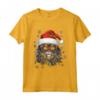 Selkirk Rex Cat Christmas Graphic Tee - Maglietta divertente per Natale con Grafica Gatto Selkirk Rex - Ideale per Uomo, Donna, Ragazzi e Ragazze