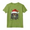 Selkirk Rex Cat Christmas Graphic Tee - Maglietta divertente per Natale con Grafica Gatto Selkirk Rex - Ideale per Uomo, Donna, Ragazzi e Ragazze