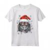 Selkirk Rex Cat Christmas Graphic Tee - Maglietta divertente per Natale con Grafica Gatto Selkirk Rex - Ideale per Uomo, Donna, Ragazzi e Ragazze