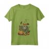 Selkirk Rex Cat Halloween Graphic Tees per Uomo e Donna - Maglietta Divertente con Stampa Gatto - Ideale per Halloween e tutto l'Anno