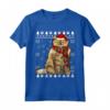 Selkirk Rex - Cappello da Babbo Natale con Gatto Maglietta - Regalo Unico per Amanti dei Gatti a Natale