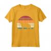 Retro Vintage Sunset Kitten Feline Pet Selkirk Rex Cat Maglietta - Unique Cat Lover Apparel for Pet Owners