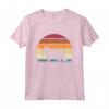 Retro Vintage Sunset Kitten Feline Pet Selkirk Rex Cat Maglietta - Unique Cat Lover Apparel for Pet Owners