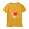 Donna Amo Seo Maglietta con Collo a V - Design per Esperti di SEO e Link Building - Acquista Online