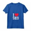 Donna Amo Seo Maglietta con Collo a V - Design per Esperti di SEO e Link Building - Acquista Online