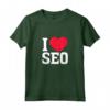 Amo SEO Maglietta - Design per Esperti di SEO e Amanti del Link Building - Ideale per Lavoro Appassionato
