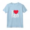 Amo SEO Maglietta - Design per Esperti di SEO e Amanti del Link Building - Ideale per Lavoro Appassionato