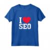 Amo SEO Maglietta - Design per Esperti di SEO e Amanti del Link Building - Ideale per Lavoro Appassionato