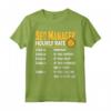Funny SEO Manager Hourly Rate Maglietta - Unique Gift Idea for Dad, Brother, Husband - Humorous Apparel for Family and Co-workers