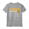 Funny SEO Manager Hourly Rate Maglietta - Unique Gift Idea for Dad, Brother, Husband - Humorous Apparel for Family and Co-workers