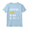 Coffee SEO Wine Repeat - Maglietta Esperto SEO per Ottimizzazione Siti Web e Amanti di Caffè e Vino