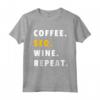 Coffee SEO Wine Repeat - Maglietta Esperto SEO per Ottimizzazione Siti Web e Amanti di Caffè e Vino