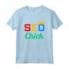 Donne SEO Chick - Divertente Maglietta per Esperte di Ottimizzazione della Ricerca - Ideale come Regalo per SEO Manager