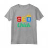 Donne SEO Chick - Divertente Maglietta per Esperte di Ottimizzazione della Ricerca - Ideale come Regalo per SEO Manager