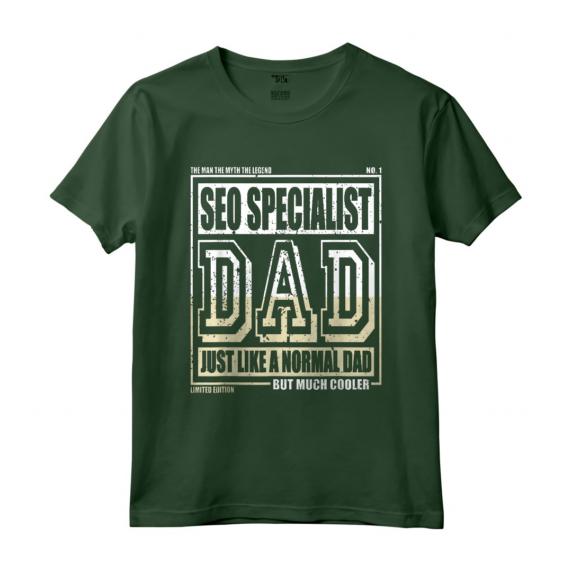 Come un Normale Papà, Padre Specialista SEO - Maglietta Vintage Retro Orgogliosa - Ideale per il Miglior Padre - Acquista Online